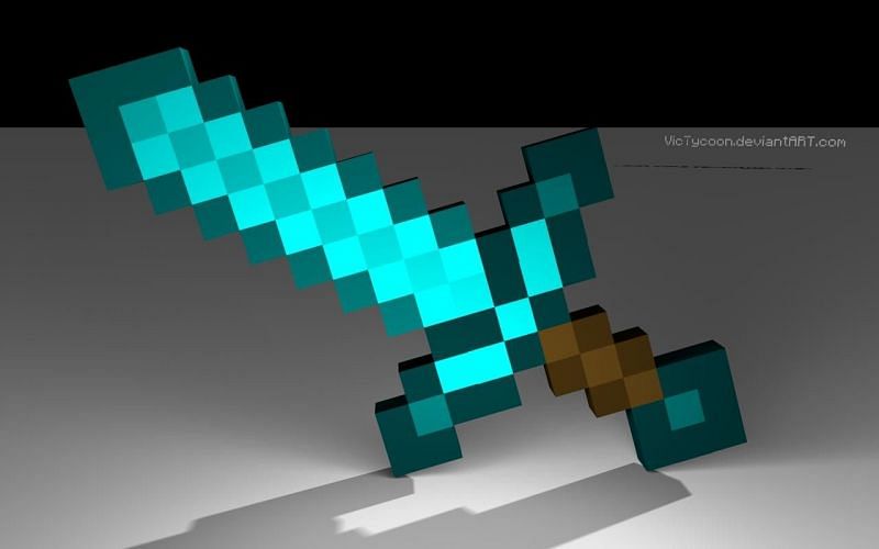 Diamond sword render