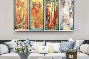 Alphonse Mucha's Paintings as A Home Decor