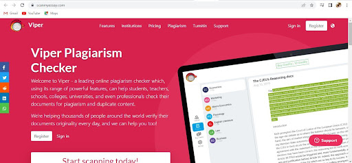 VIPER- Plagiarism Checker: