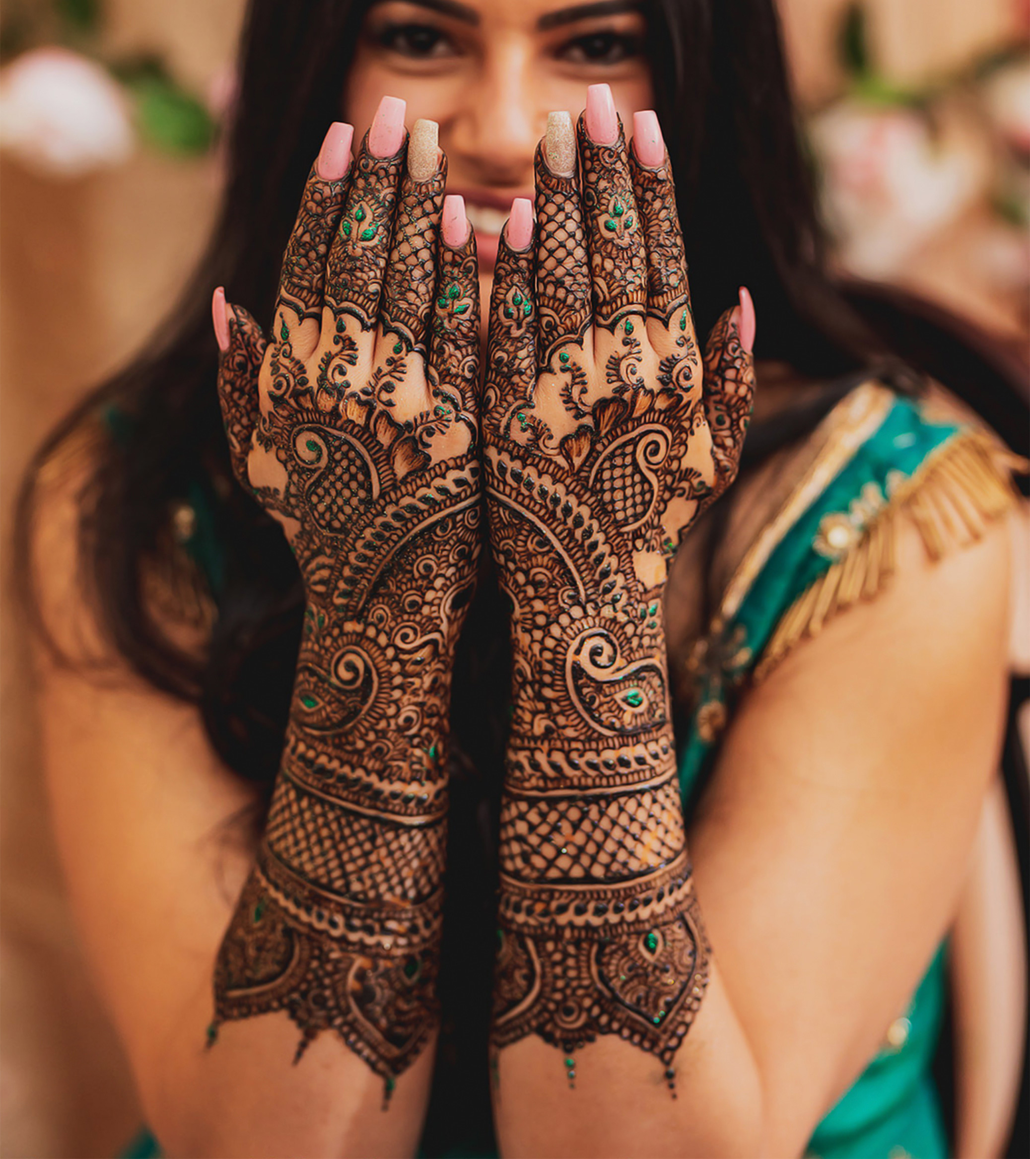 Rajasthani Back Hand Mehndi Designs