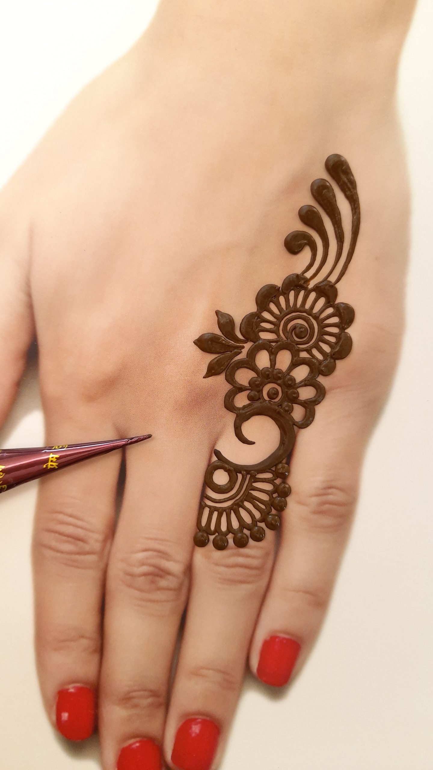 Ring Finger Mehndi Designs