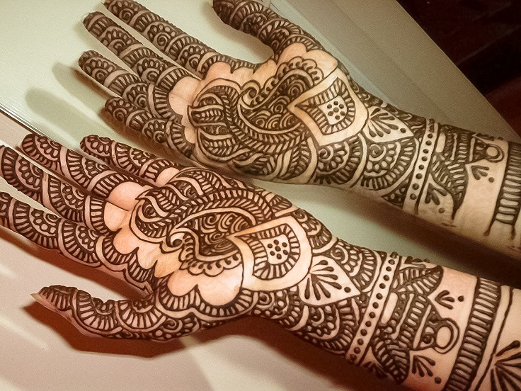 The Mughal Mehndi Design