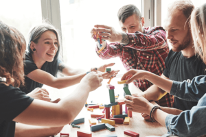 Group activities for team-building and socializing