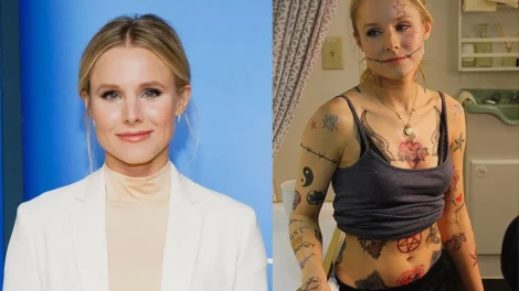 how many tattoos does kristen bell have