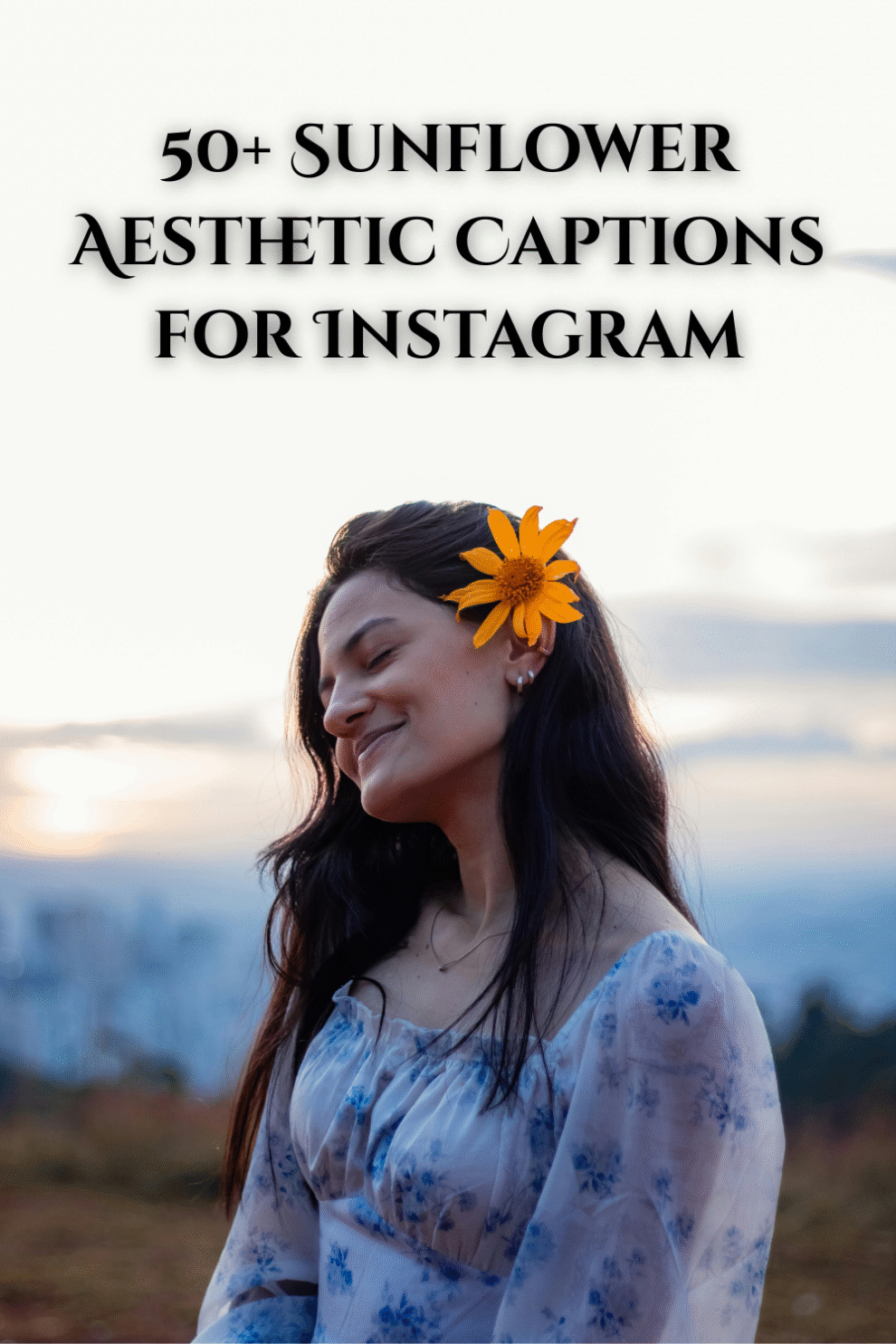 50+ Sunflower Aesthetic Captions for Instagram