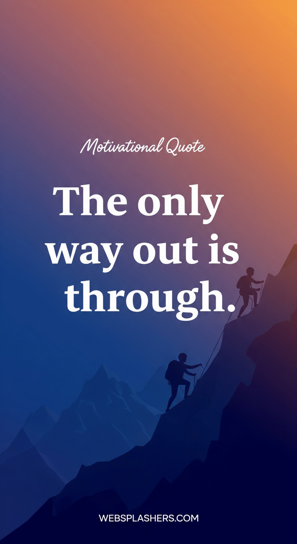 Struggling through tough times? đź’đź’Ş These powerful motivational quotes will inspire you to stay strong, push forward, and overcome life's challenges. Whether you're facing personal obstacles, career setbacks, or emotional struggles, these words of strength remind you that every difficulty shapes your journey. Save this for daily motivation and visit WebSplashers.com for more uplifting quotes, life-growth inspiration, and positivity tips ✨🌟 Keep going — you’re stronger than you think! 💫🔥