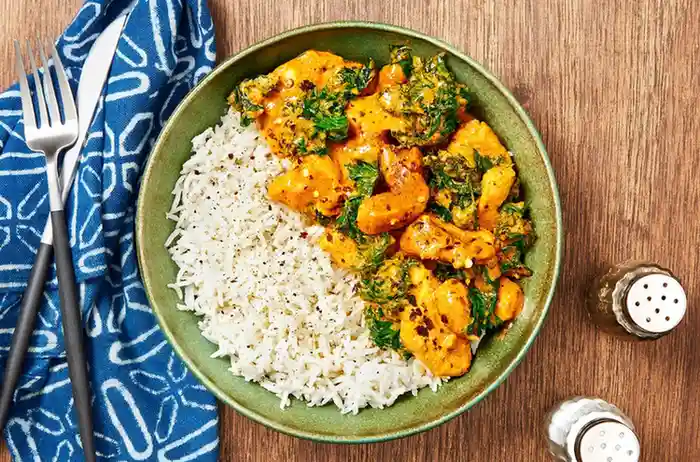 Coconut Curry Chicken with Basmati Rice