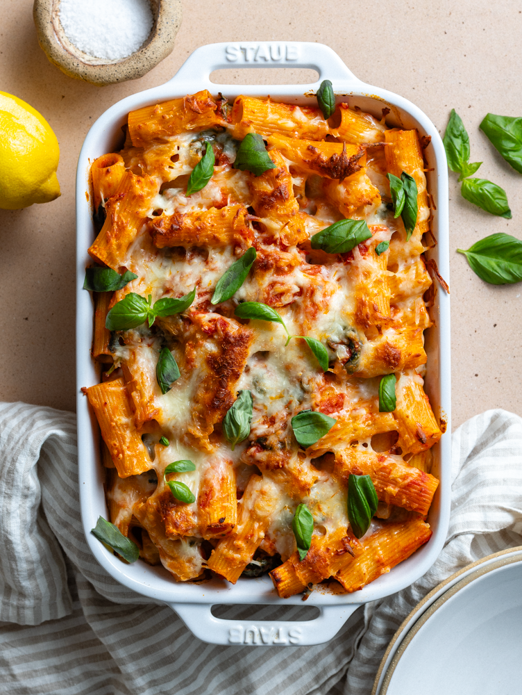 Cottage Cheese Pasta Bake