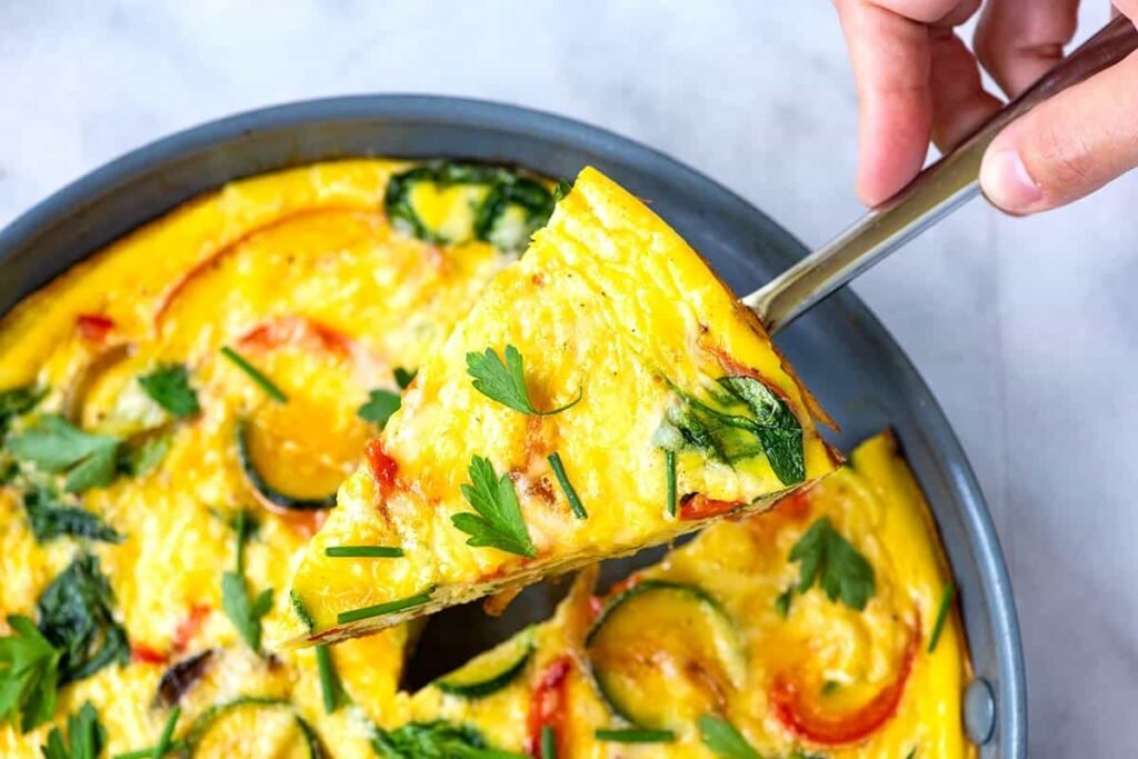 6. Egg and Vegetable Frittata