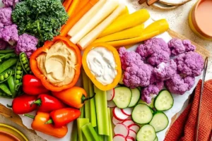 How to Make a Green Veggie Tray for a Large Party (Step-by-Step Guide)