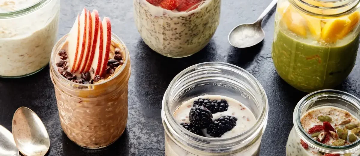 Overnight Oats Recipe with Maple Syrup and Cinnamon