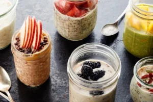 Overnight Oats Recipe with Maple Syrup and Cinnamon