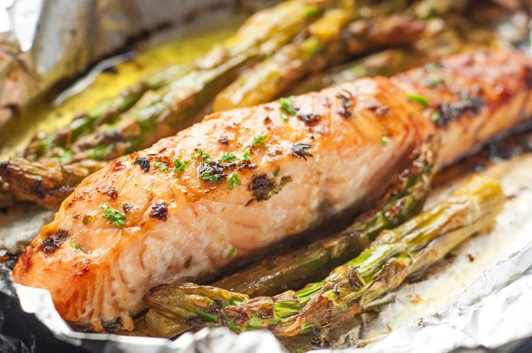 Salmon and Asparagus Packets