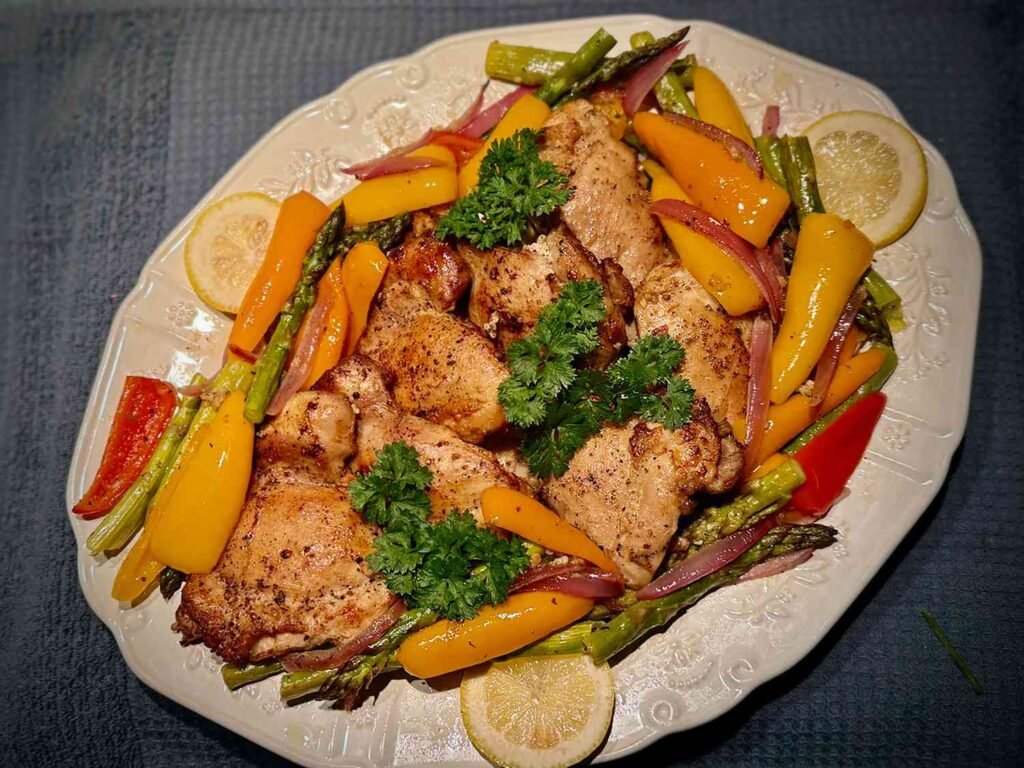Sheet Pan Chicken and Vegetables