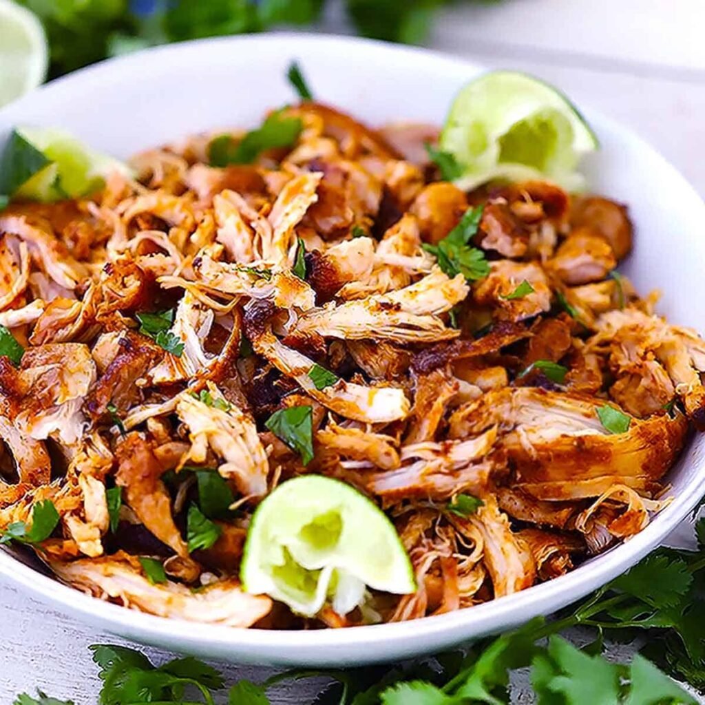 Shredded chicken