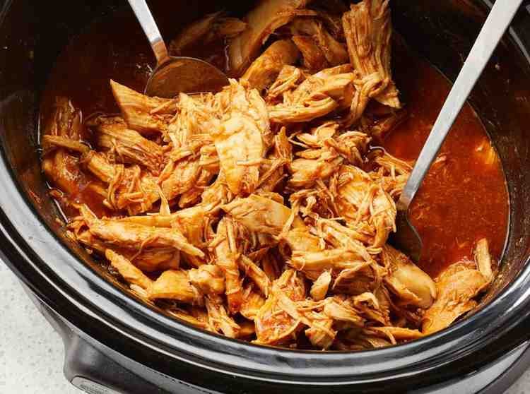 Slow Cooker Pulled Chicken