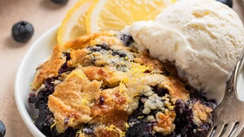Blueberry Lemon Dump Cake