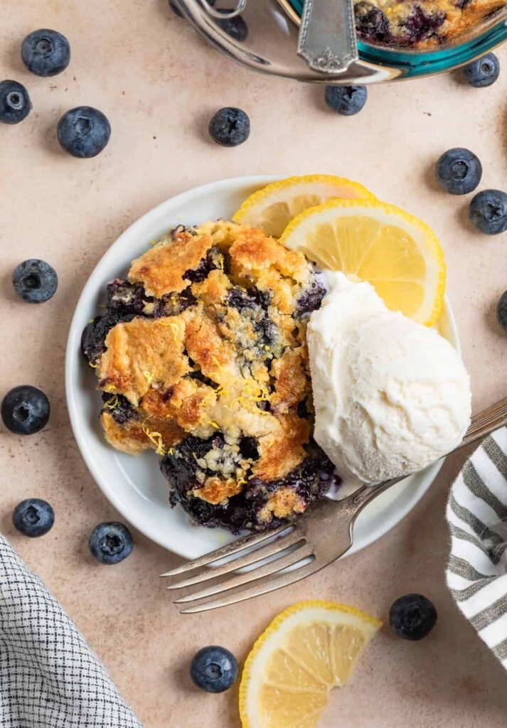 Blueberry Lemon Dump Cake
