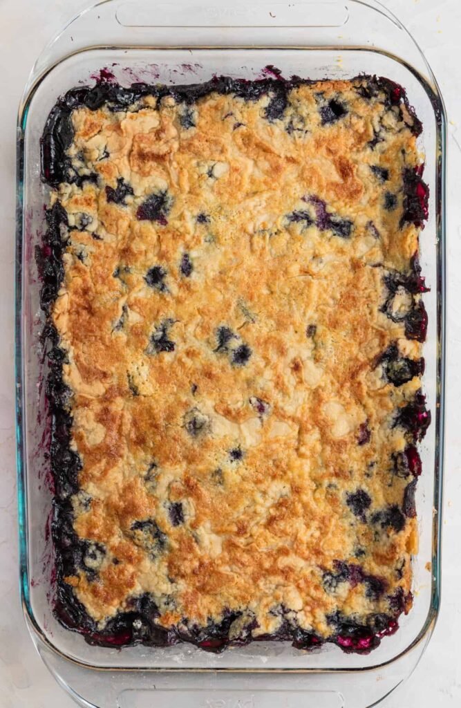 Why You Will Love This Blueberry Lemon Dump Cake
