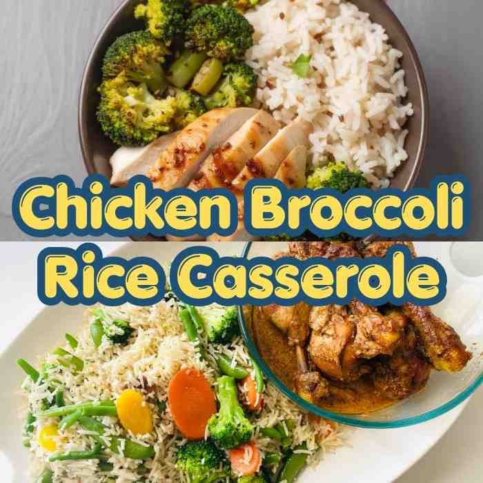 Chicken Broccoli Rice Casserole