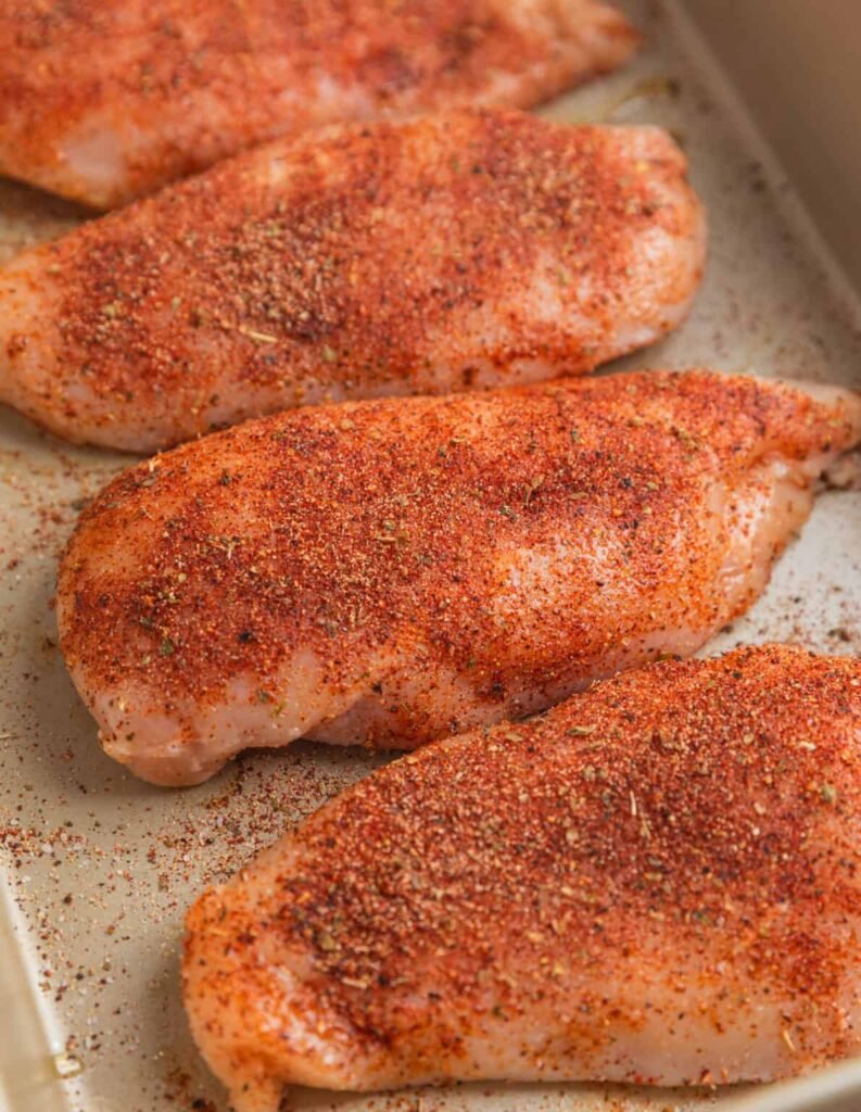 Chicken with Mango Salsa
