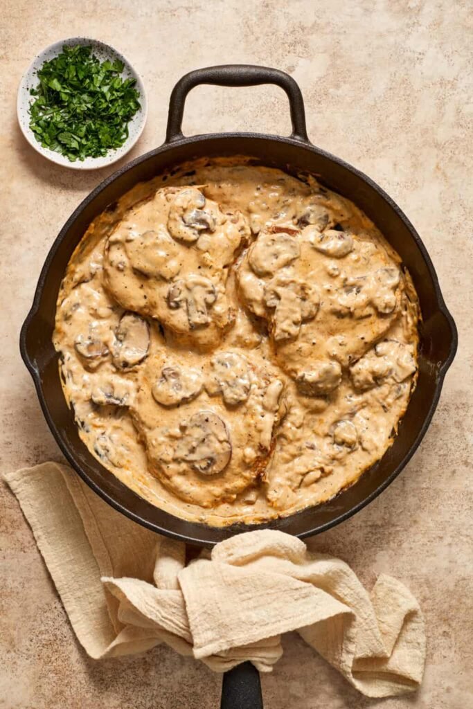 Cream of Mushroom Pork Chops