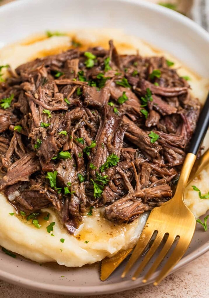Crock Pot Shredded Beef - Slow Cooker Recipes