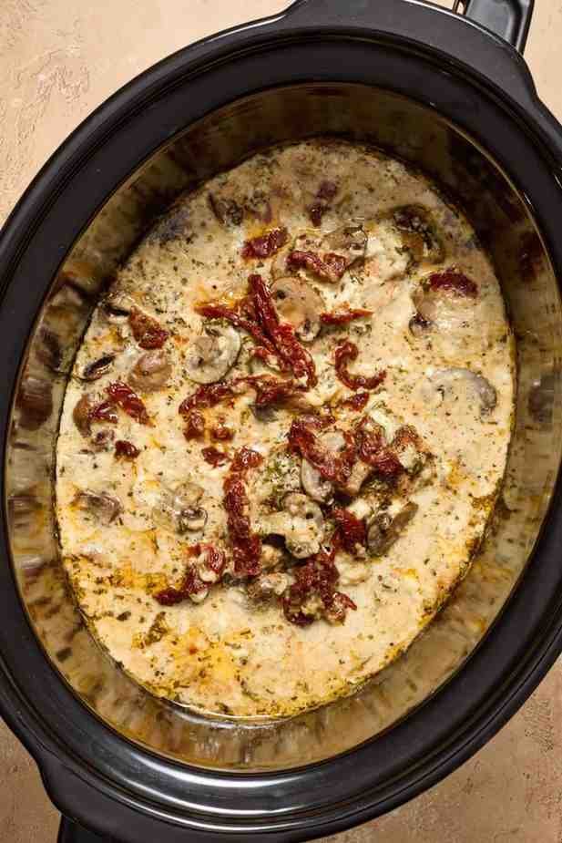 Crock-Pot Creamy Chicken Pasta