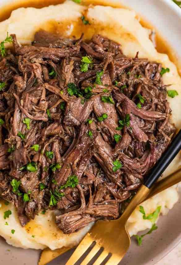 Crock Pot Shredded Beef
