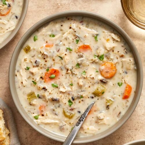 Crockpot Chicken Wild Rice Soup