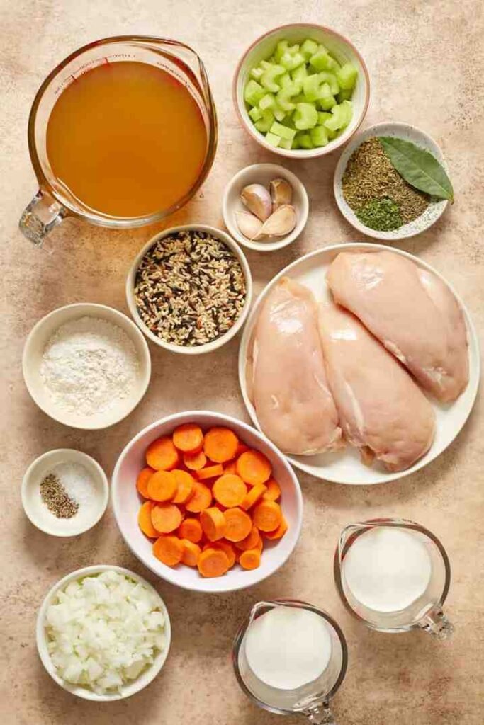 Crockpot Chicken Wild Rice Soup
