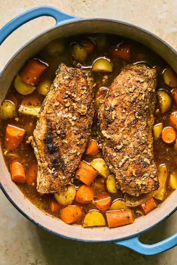 Dutch Oven Pork Tenderloin