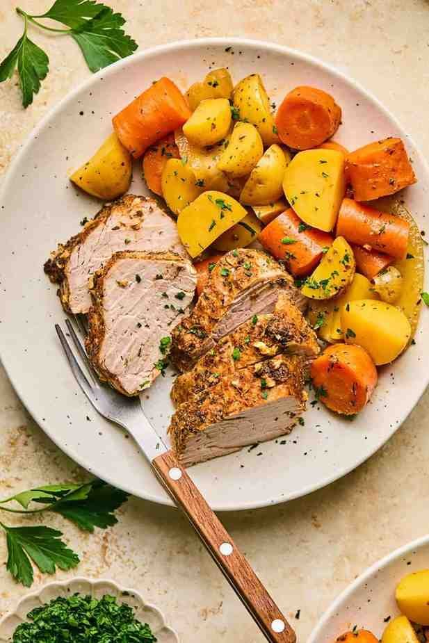 Dutch Oven Pork Tenderloin