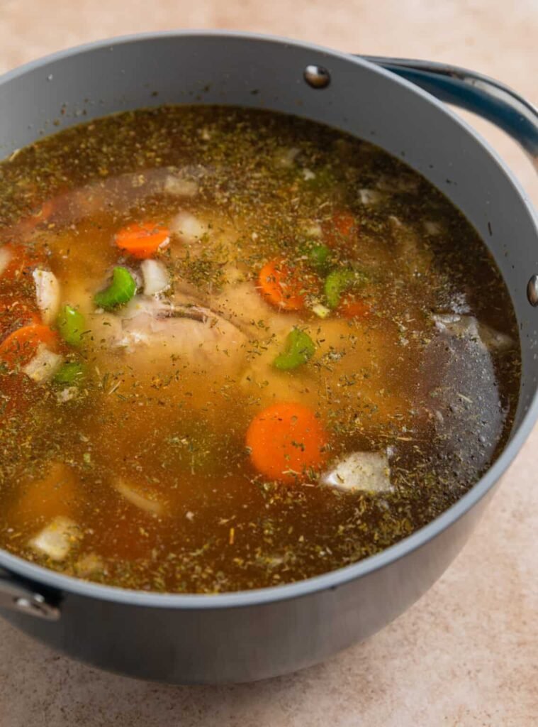 Easy Rotisserie Chicken Noodle Soup