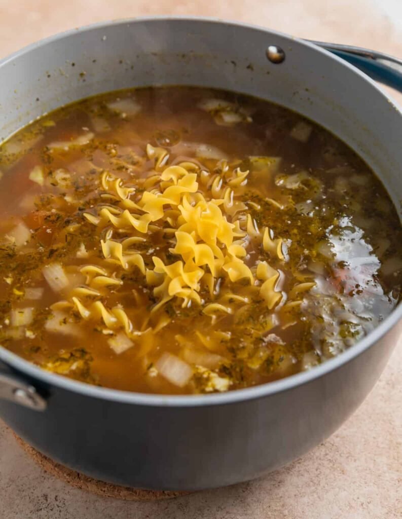 Easy Rotisserie Chicken Noodle Soup