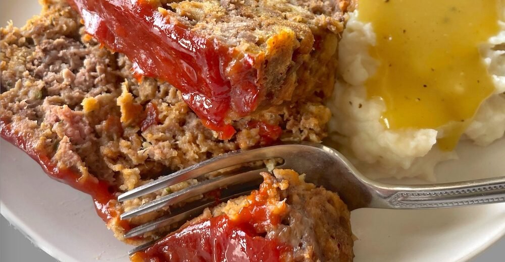 Easy meatloaf recipe made with stove top stuffing family meals