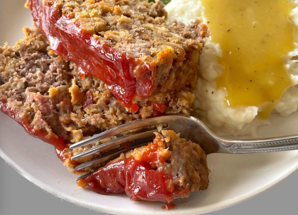 Easy meatloaf recipe made with stove top stuffing family meals