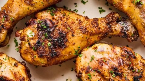The BEST Grilled Chicken Drumsticks