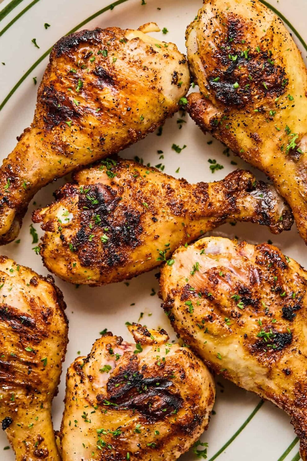 The BEST Grilled Chicken Drumsticks