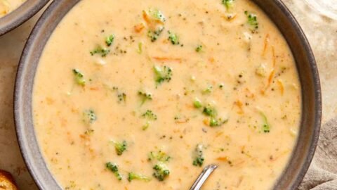 Instant Pot Broccoli Cheddar Soup