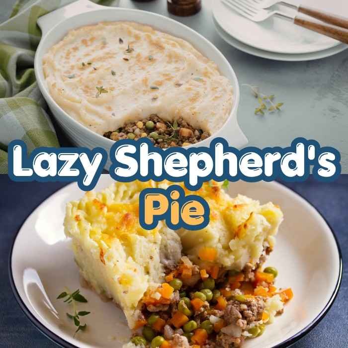 Lazy Shepherd's Pie