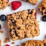 Mixed Berry Crumble Bars