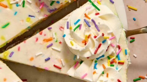 No-Bake Funfetti Cheesecake
