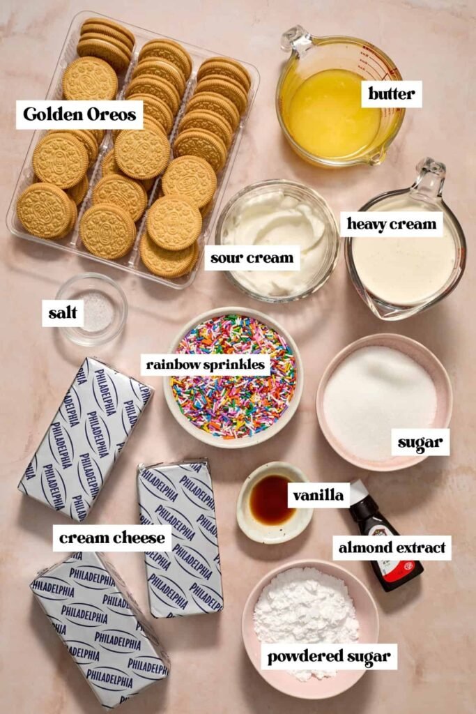 No-Bake Funfetti Cheesecake