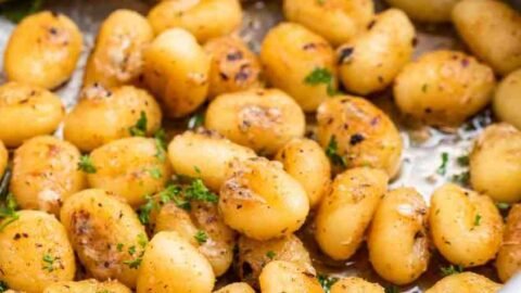 20 Minute Pan-Fried Gnocchi