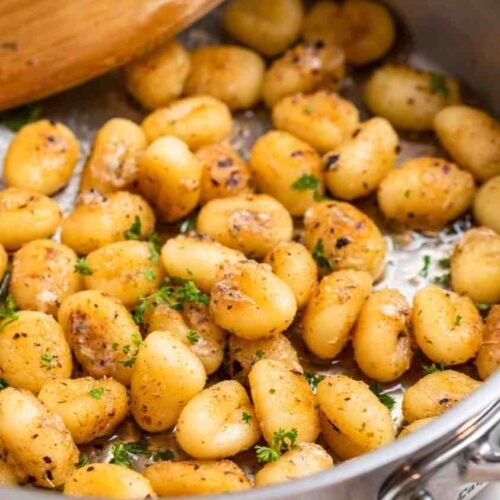 20 Minute Pan-Fried Gnocchi