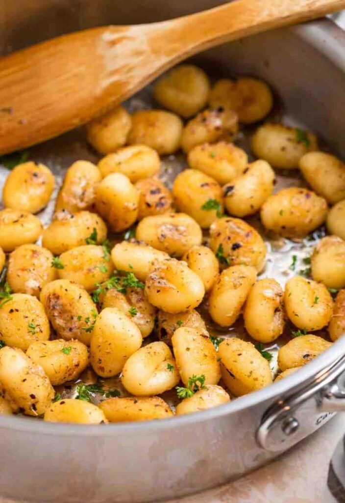 20 Minute Pan-Fried Gnocchi