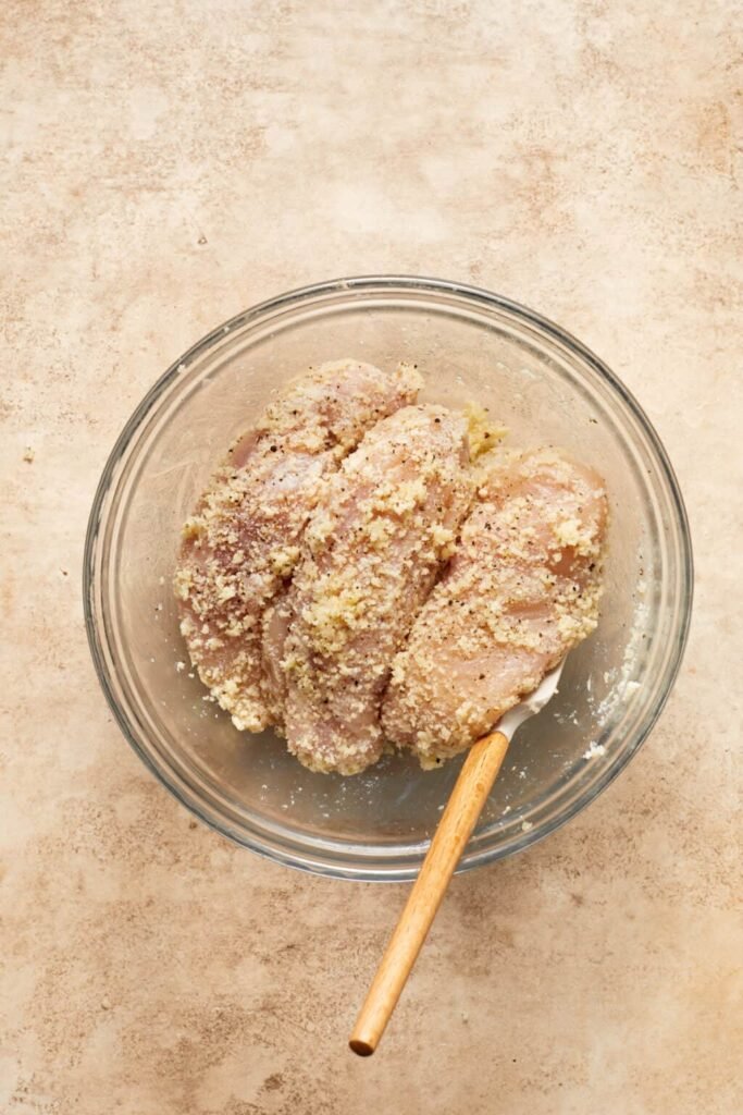 Parmesan-Crusted Chicken Sheet Pan Dinner 1