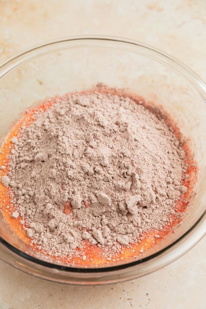 Red Velvet Blossom Cookies
