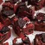 Red Velvet Oreo Fudge